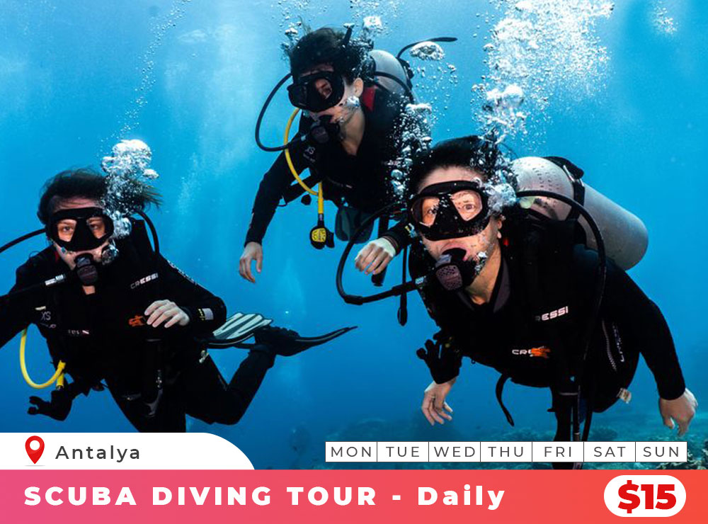 Antalya Scuba Diving Tour